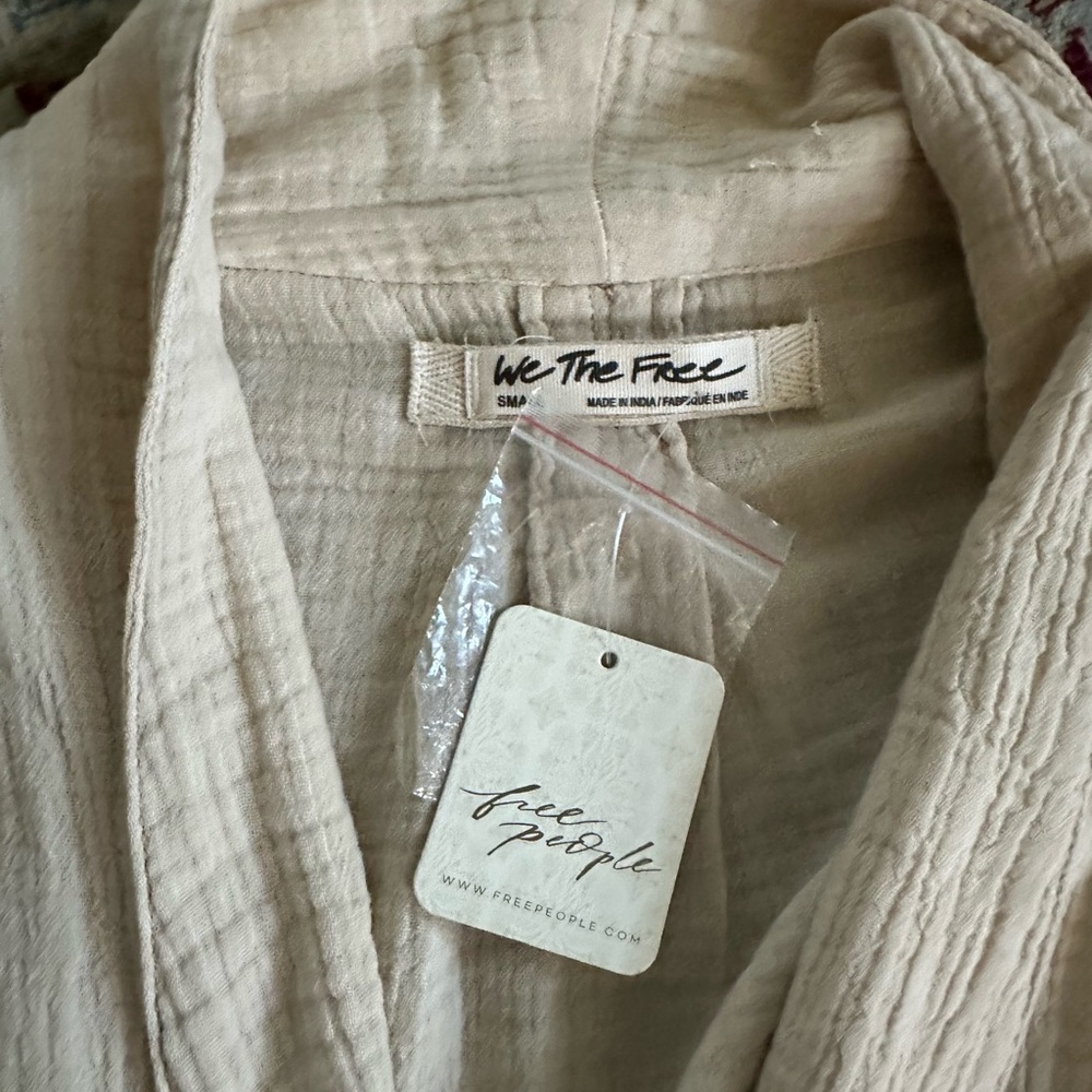 NWT Free People cotton jacket - Picture 5 of 7